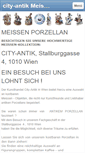 Mobile Screenshot of city-antik-meissen.com